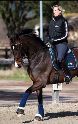 German Horse Rider - Bernadette Brune